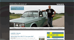 Desktop Screenshot of gebruiktevolvotest.nl